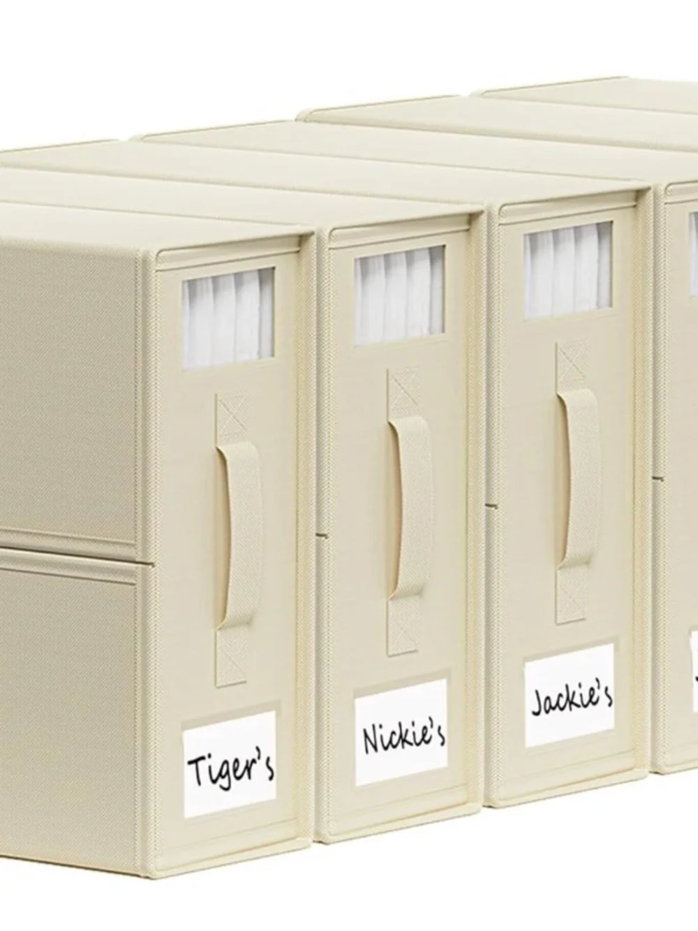6-Pack SheetCube Linen Organizers, Opened but Unused